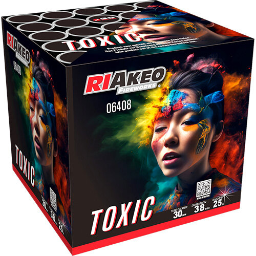 Riakeo Toxic Feuerwerk Batterie von Lesli
