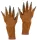 Halloween Werwolf Krampus Monster Hände Handschuhe