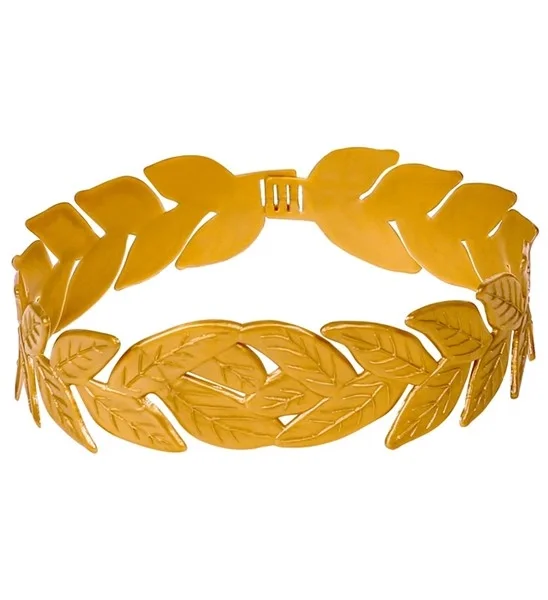 Lorbeerkranz Kranz Krone in goldener Farbe Römer