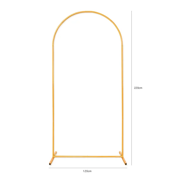 Grosser Ballonständer als Tor für Ballons 220cm gold