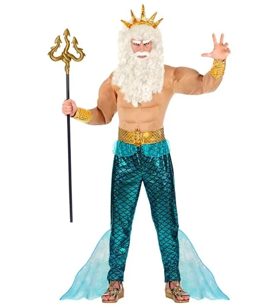 Kostüm Poseidon Wassermann Neptun