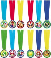 12 Super Mario Medaillen für Gewinner