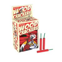 100 Wood Crackers Jugendfeuerwerk Blitzcracker