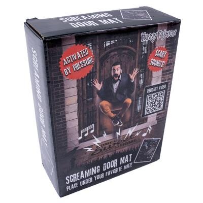 Halloween schreiende Türmatte Screaming Horror