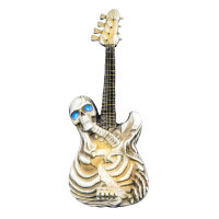 Halloween Horror Gitarre mit Licht und Sound