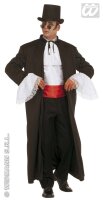 Zylinderhut für Gangster Kostüm Zylinder extra hoch