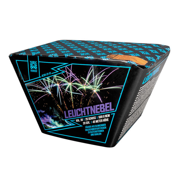 Argento Leuchtnebel Feuerwerk Batterie von Funke