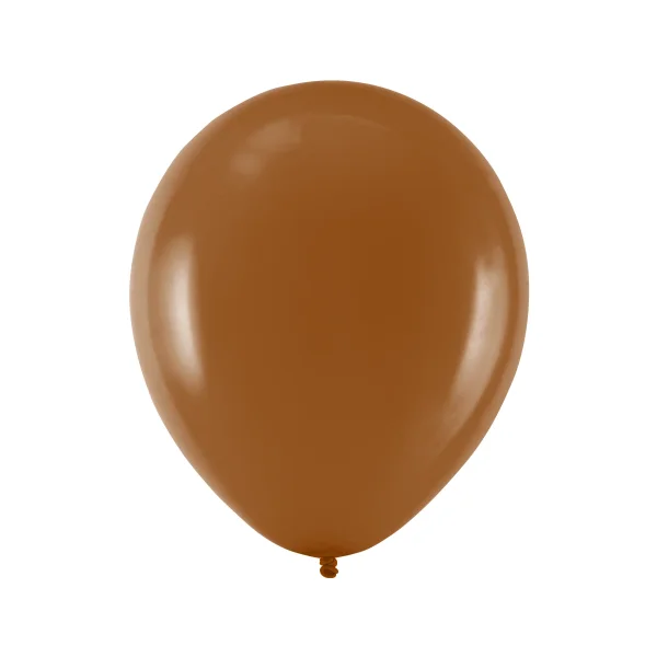 100 Deko Luftballons 5" 12 cm Mini Ballons in Braun