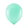 100 Deko Luftballons 5" 12 cm Mini Ballons in grün metallic