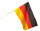 Deutschland Fahne am Stab 50 x 70 cm
