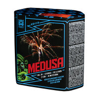 Funke Argento Medusa Feuerwerk Batterie 13 Schüsser