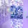 Edle Girlande Disco Night Party 1,10 m holografisch
