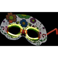 Knicklicht Maske in bunten Farben