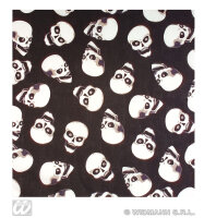 Piraten Kopfbedeckung mit Totenkopf Bandana