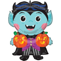 Halloween Folienballon Vampir 76 cm