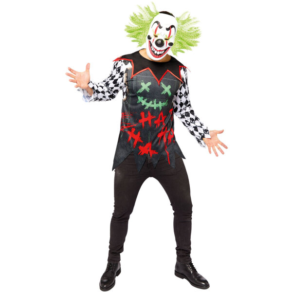 Halloween HaHa Horror Clown Kostüm