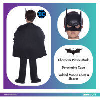 Original Batman Dark Knight Kostüm für Kinder