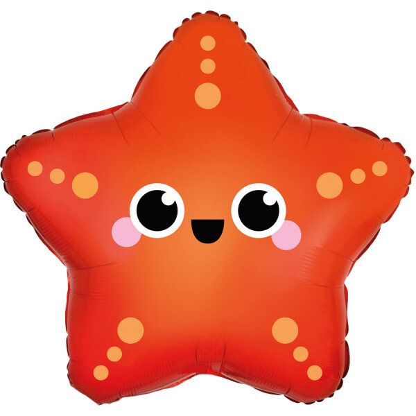 Folienballon als Seestern oder Starfish