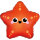 Folienballon als Seestern oder Starfish