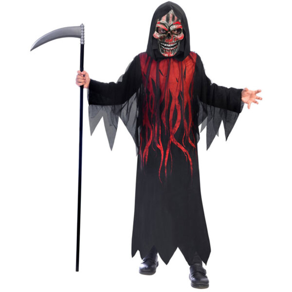 Halloween Kinderkostüm Sensenmann Kostüm Dark Shadow Reaper