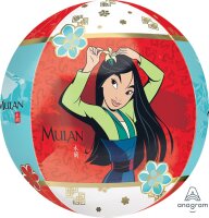 Folienballon Mulan als Orbz® bzw. Kugel