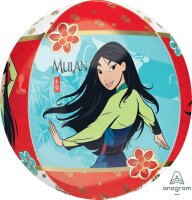 Folienballon Mulan als Orbz® bzw. Kugel
