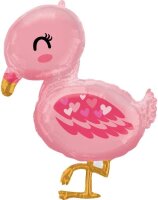Folienballon Baby Flamingo 81 cm