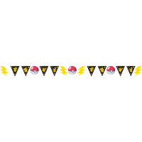 Pokemon Deko Party Wimpel Girlande Pikachu
