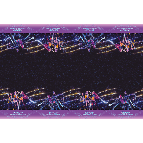 Tischdecke K-POP Demon Hunters aus Kunststoff 120 x 180 cm
