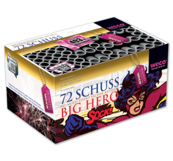 Final Countdown Big Hero Silvester Feuerwerk Batterie