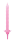 24 Tortenkerzen 8,5cm + 12 Halter hellrosa