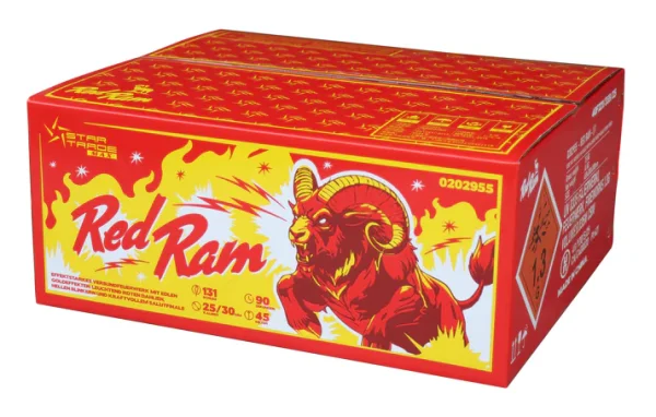 Red Ram Feuerwerk Verbund von Startrade