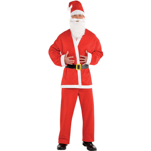 Nikolaus oder Weihnachtsmann Kostüm S