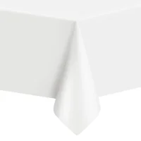 Tischdecke aus Kunststoff in verschiedenen Farben 137 x 274 cm