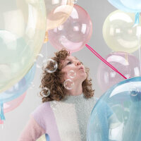 Orbz Folienballon Kugel 40cm als Christal Clearz