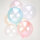 Orbz Folienballon Kugel 40cm als Christal Clearz