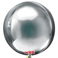 Orbz Jumbo Folienballon Kugel 53cm in vielen Farben