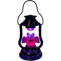Halloween Fledermaus Laterne mit Licht und Sound