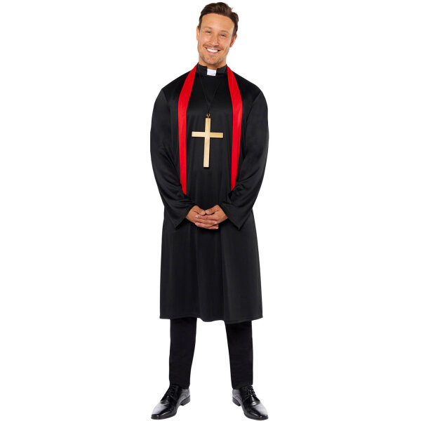 Priester oder Pfarrer Kostüm Vicar