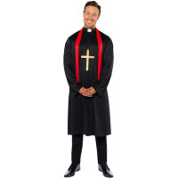 Priester oder Pfarrer Kostüm Vicar