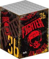 Tropic Black Fighter Slvester Feuerwerk Batterie