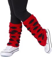 Kinder Stulpen Beinwärner Ladybug Marienkäfer