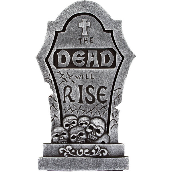 Halloween Grabstein Dead will Rise 55cm