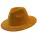 Vintage Cowboy Hut braun Fedora Wildlederoptik