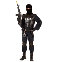 Kostüm SWAT Agent Polizist Spezialeinheit s.w.a.t....