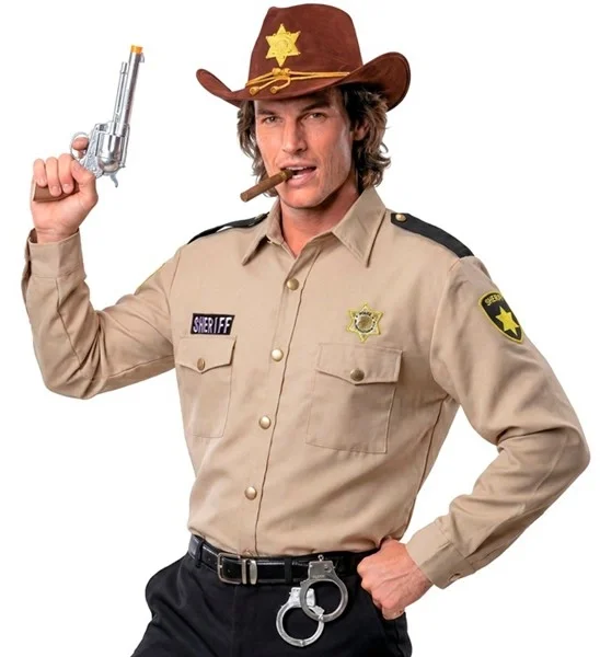 Sheriff Hemd mit Stern