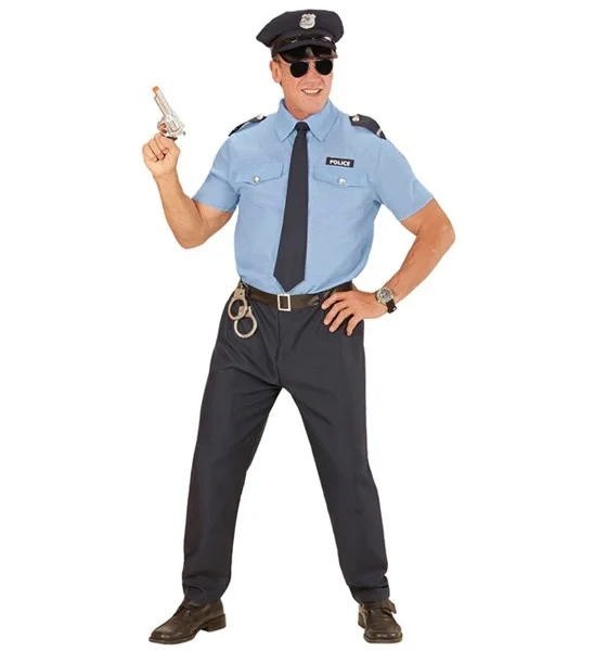 Herren Police Officer Polizei oder Polizisten Kostüm