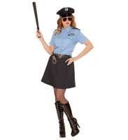 Damen Police Officer Polizei oder Polizistin Kostüm