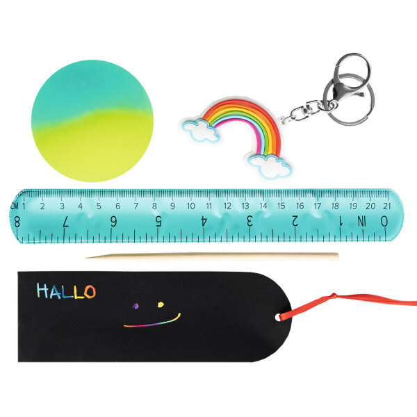 Partygeschenke-Set Schulstart  4 Teile Mitbringsel