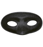 Schwarze Augenmaske für Halloween oder Venedig